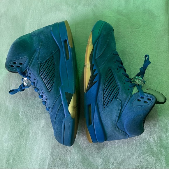 Air jordan Retro 5 ‘blue suede” - Picture 1 of 4
